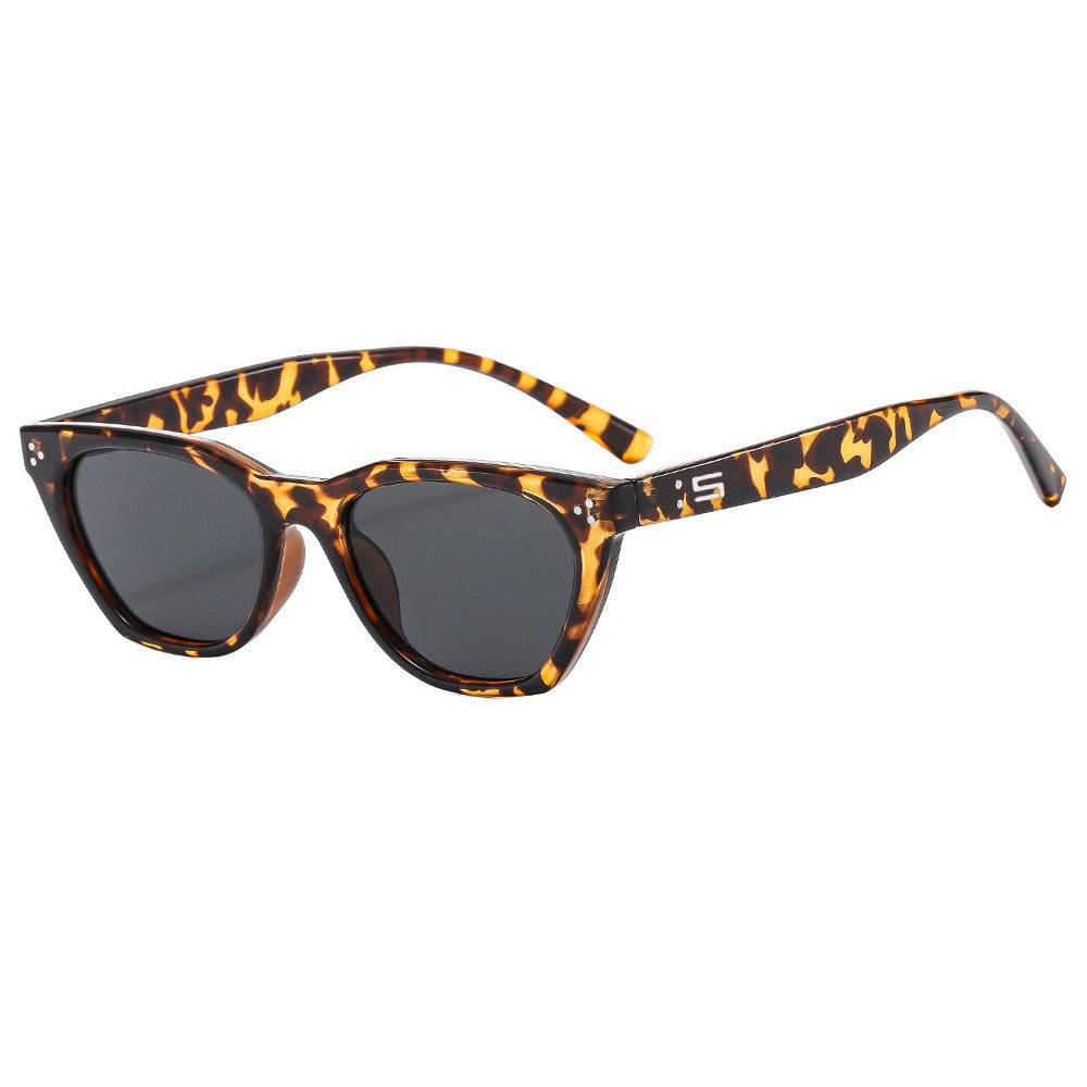 Damen Retro-inspirierte Sonnenbrille mit markantem Rahmen Brehn