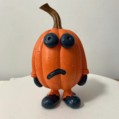 Lustige Halloween Kürbisfigur Brehn