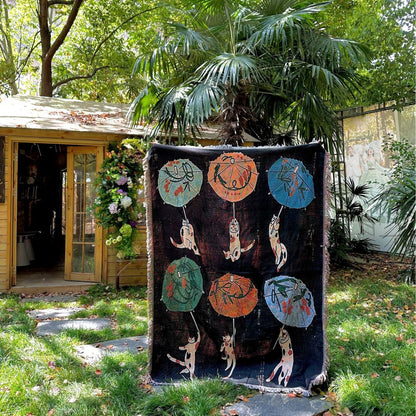 Dekorative Wurfdecke