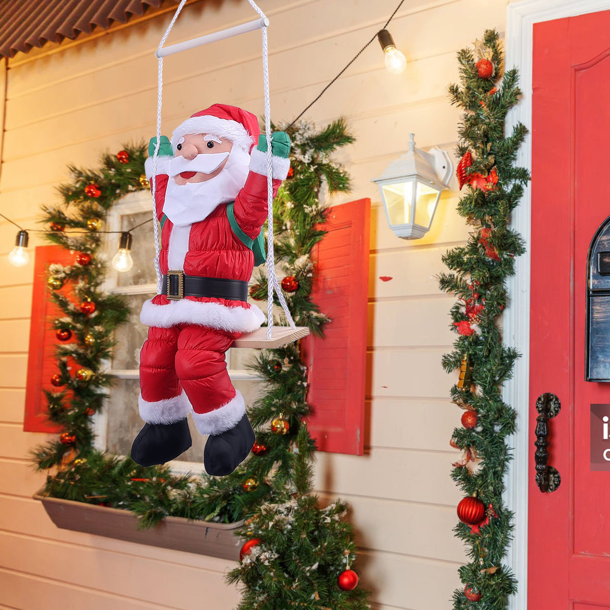 Dekorative Schwenkende Weihnachtsmannfigur