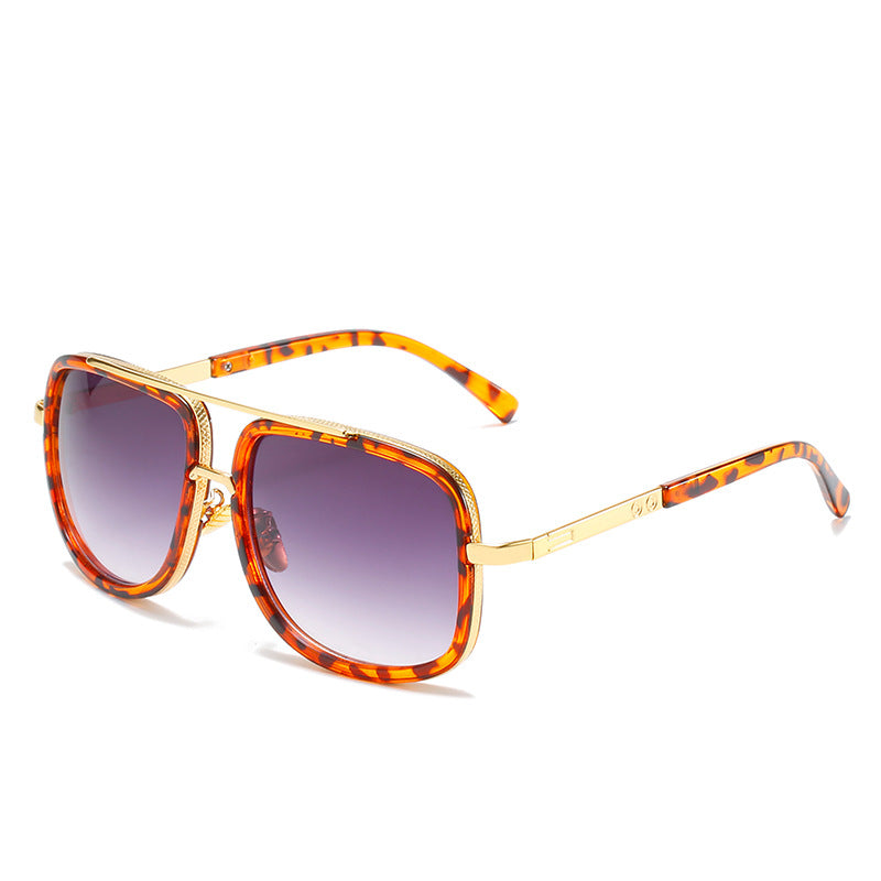 Damen quadratische Sonnenbrille mit luxuriösen Akzenten Brehn