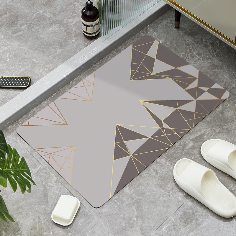 Moderne Minimalistische Badezimmermatte Brehn