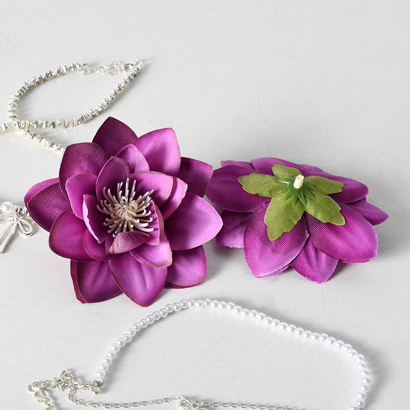 Elegantes Blumen-Haardekorationsset