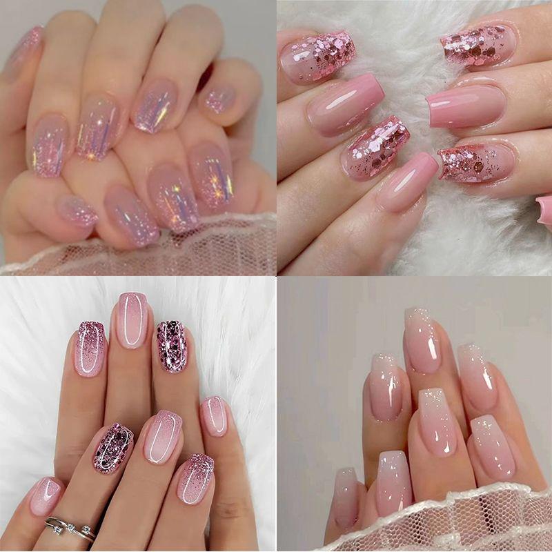 Elegante Ombre-Nagelverlängerungen Brehn