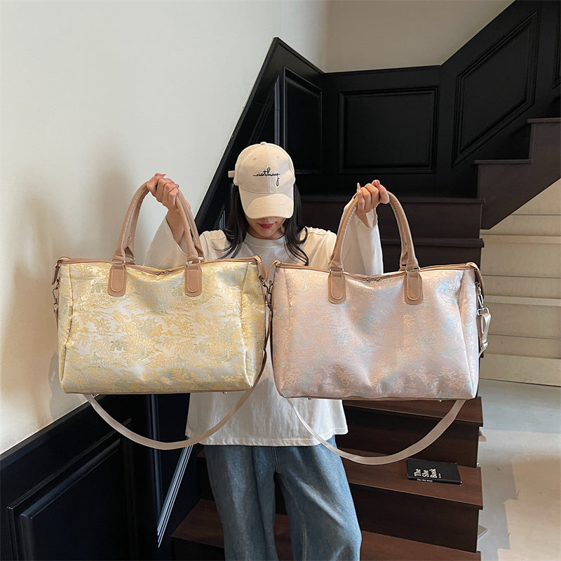 Elegante Reisetasche mit Luxuriösem Musterdruck Brehn