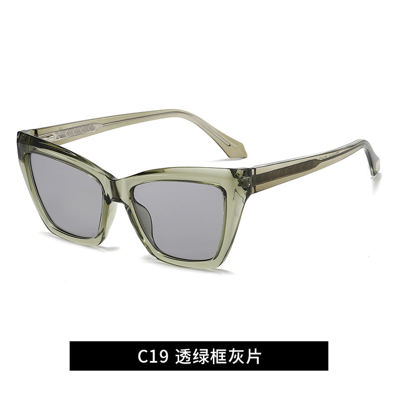 Damen trendige Oversized-Sonnenbrille Brehn