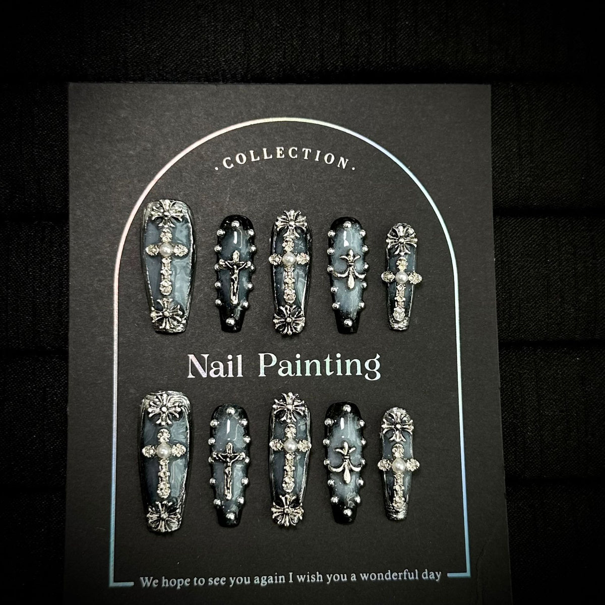 Dekorative Nagelkunst Kollektion