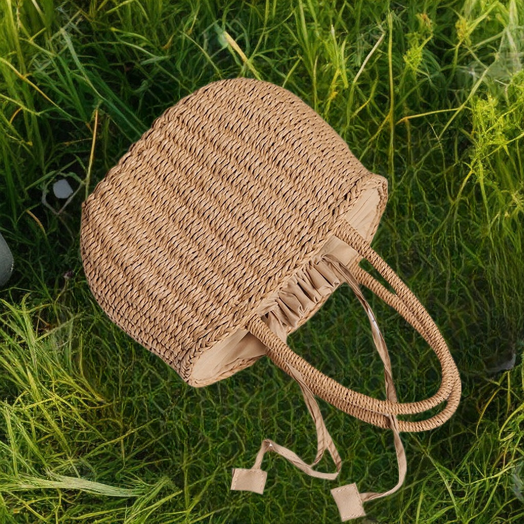 Rattanstil Handtasche Brehn