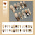 Kunstnägel Set mit einzigartigem Design Brehn