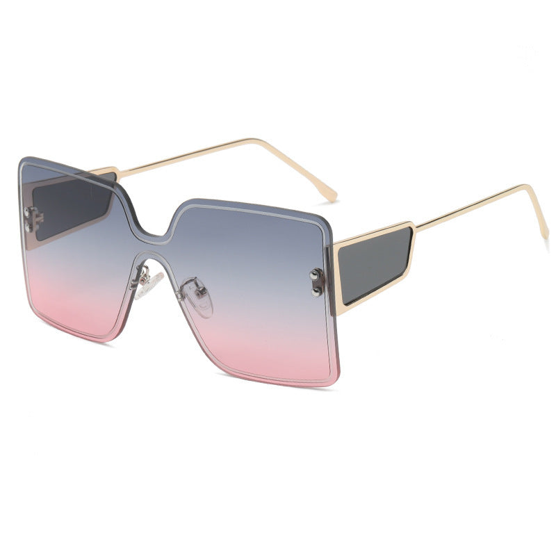 Damen oversized Geometric Sonnenbrille Brehn