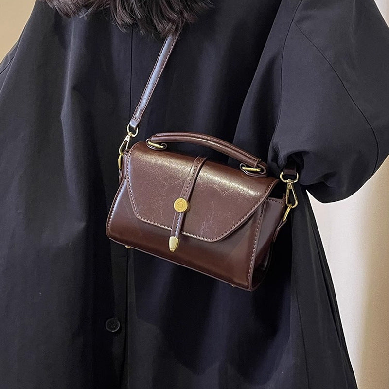 Chice Leder Crossbody Brehn