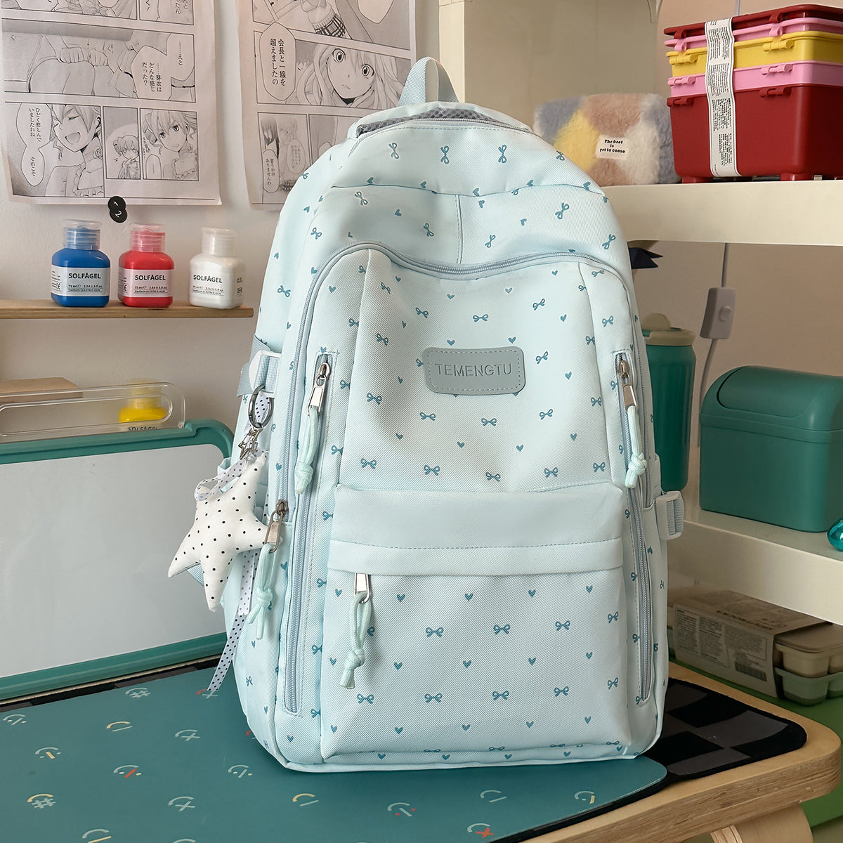 Stylischer Multifunktions-Schulrucksack Brehn