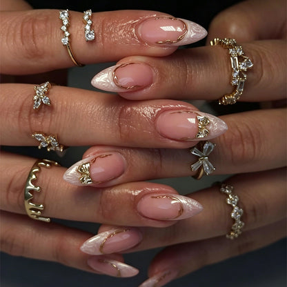 Elegante Nagelkunst Brehn