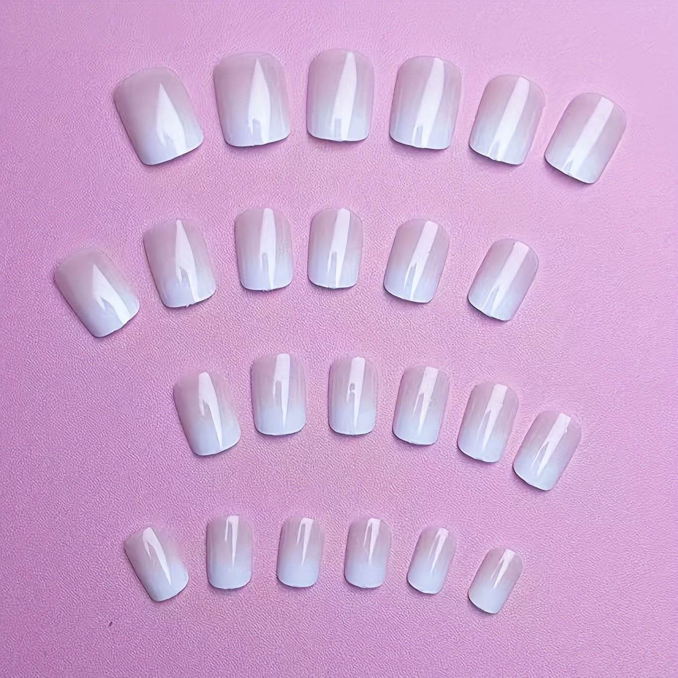 Ombre Style Press-On Nail Set Brehn