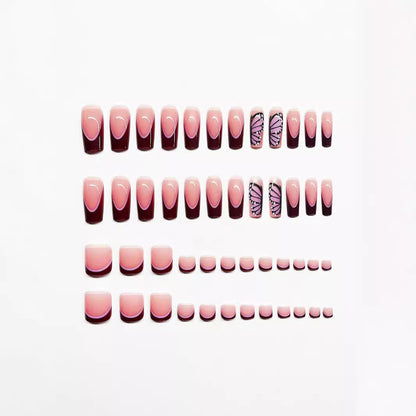 Designer Schmetterlings-Nagelkunst-Set Brehn