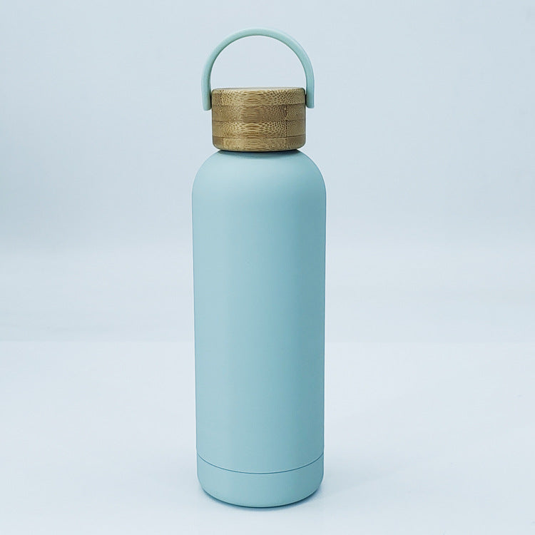Damen Premium Isolierflasche mit Bambusdeckel Brehn