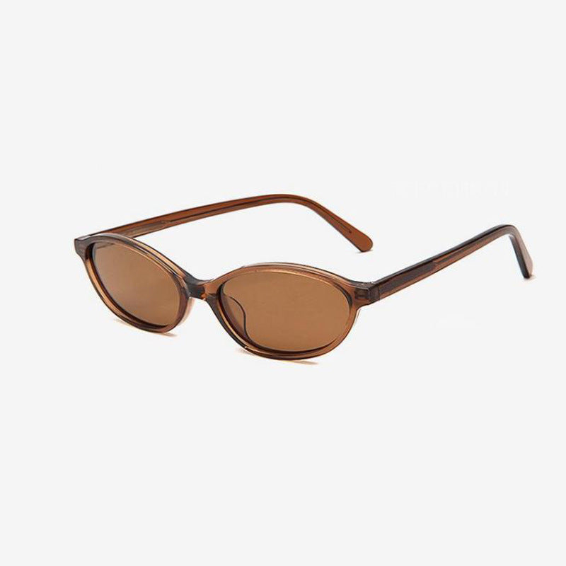 Damen stylische Sonnenbrille im zeitgenössischen Oval-Design Brehn