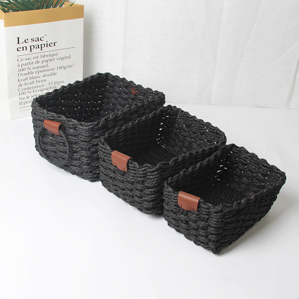 Handgemachtes Aufbewahrungskorb-Set