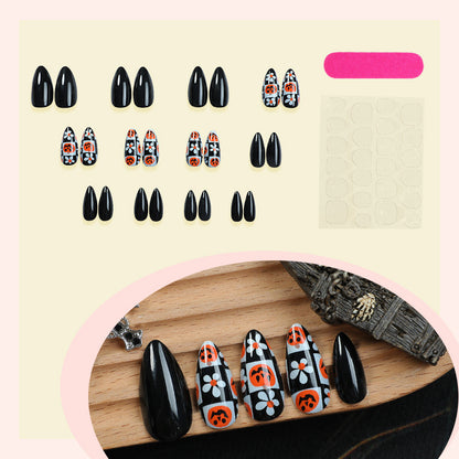 Halloween-Themen Press-On Nagel Set Brehn