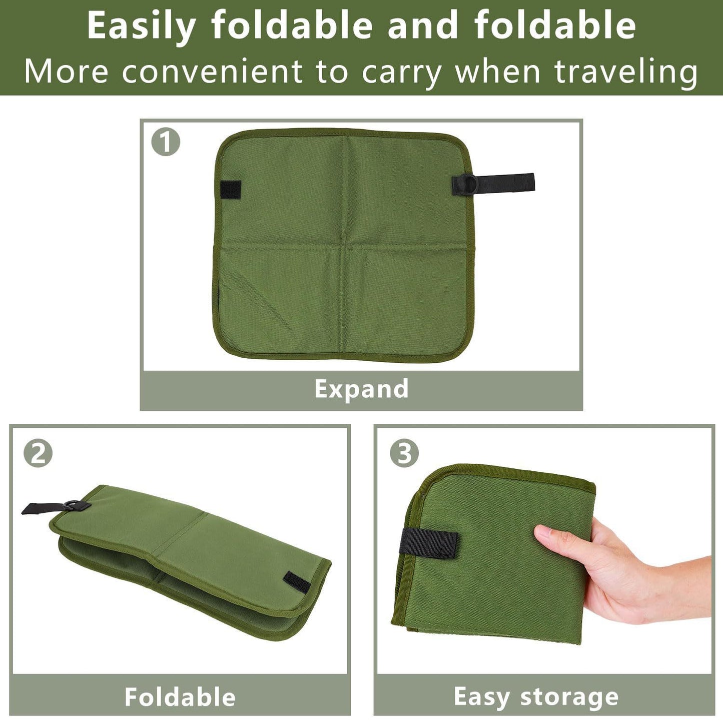 Damen Outdoor-Sitzmatte mit abnehmbarer Trageschlaufe Brehn