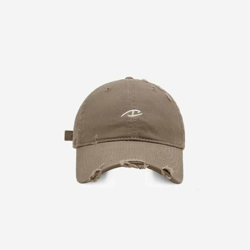 Damen Distressed Casual Baseball Cap Brehn