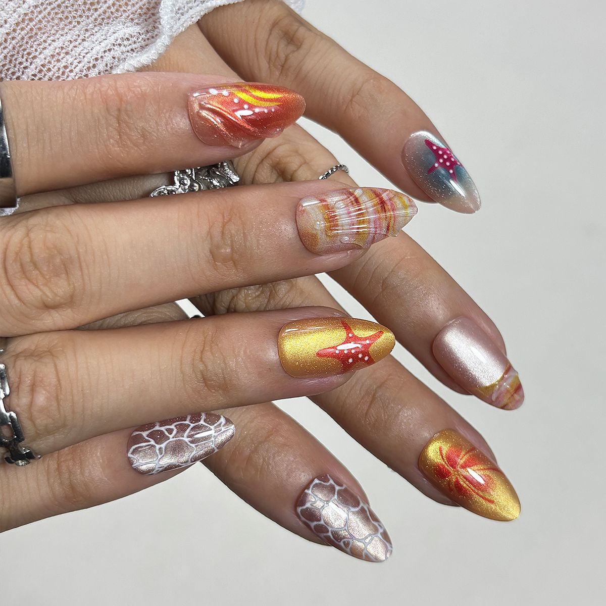 Press-On Nagelkunst Brehn