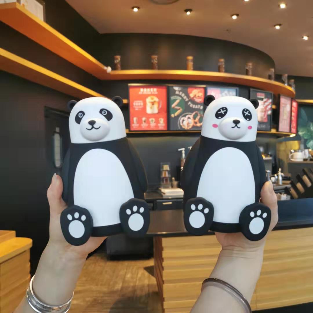 Damen kreative Panda Trinkflasche Brehn
