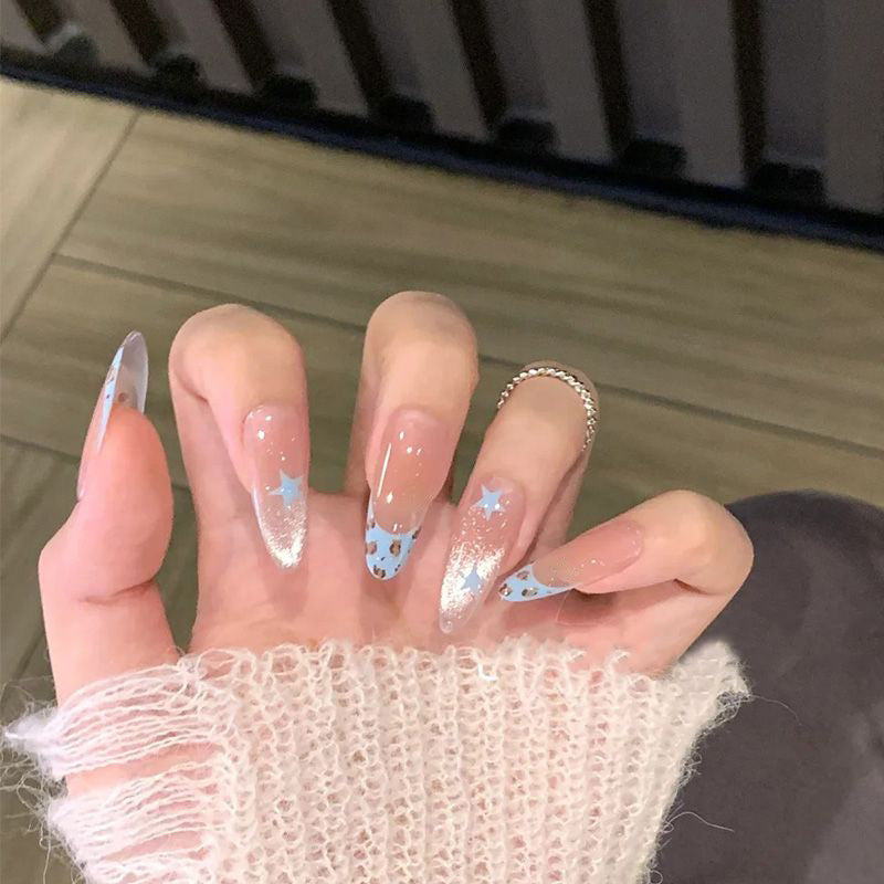 Niedliches Bären-Thema Press-On Nagelset Brehn