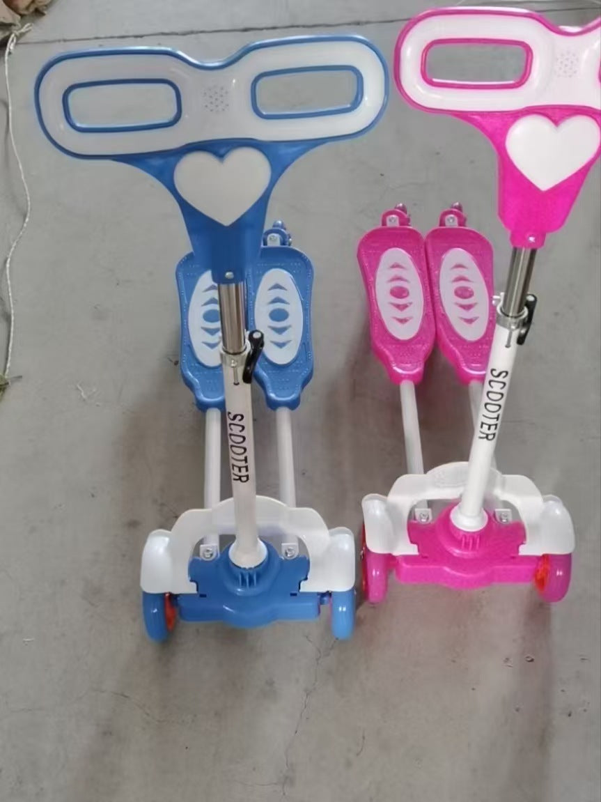 Herz-Designed Spaß Gleiter Scooter Brehn