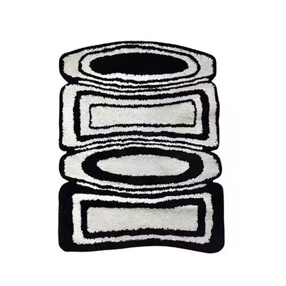 Abstract Geometric Area Rug Brehn