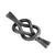 Dekorative Knoten Design Skulptur