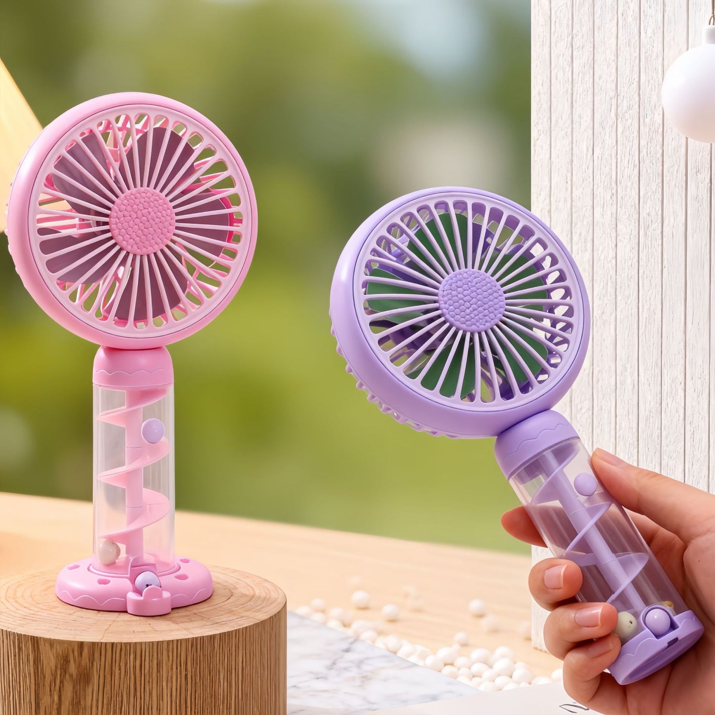 Damen Tragbarer Sprühventilator mit variablem Windmodus Brehn
