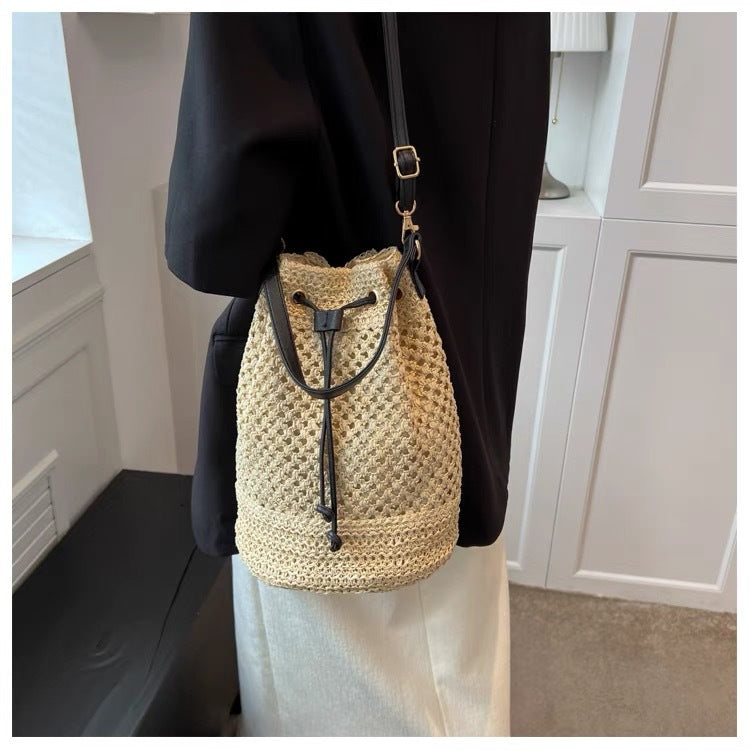 Lässige Rucksacktasche Aus Natürlichem Material Brehn