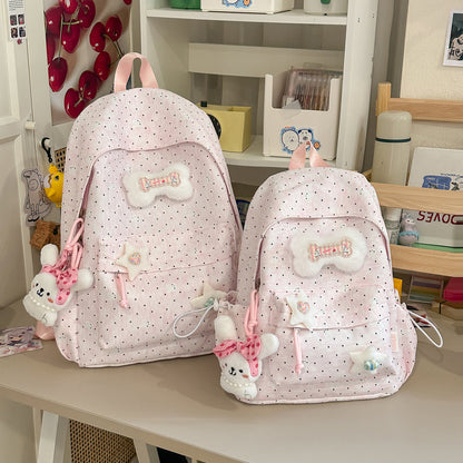 Niedlicher Plüsch Verzierte Rucksack Brehn