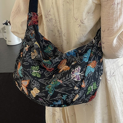 Dekorative Floral Gemusterte Slingtasche