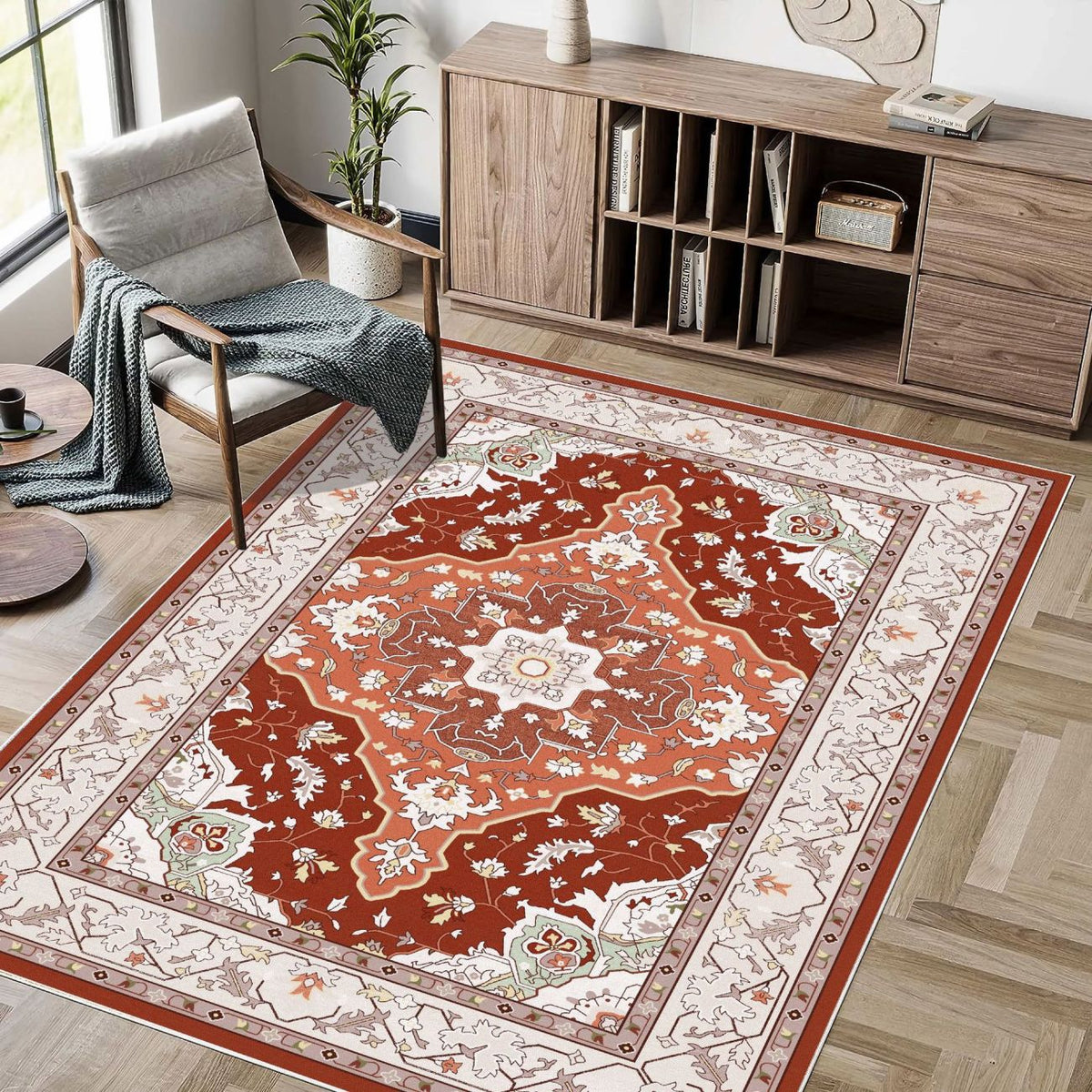 Vintage Persian Muster Teppich
