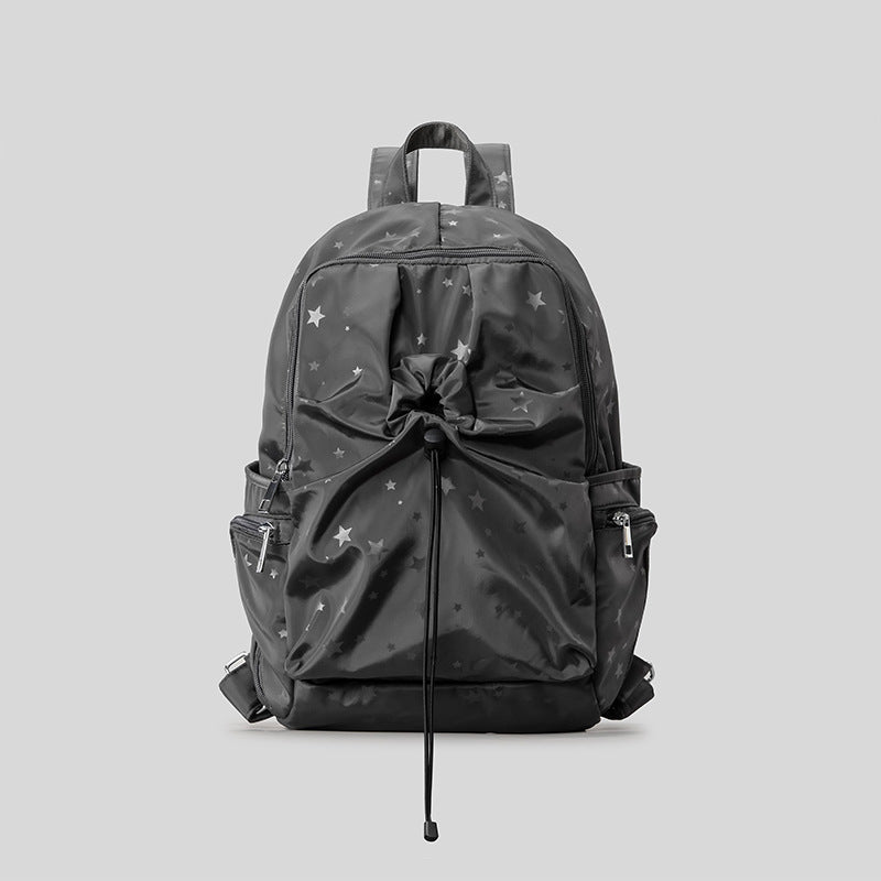 Lässiger Kordelzug-Rucksack