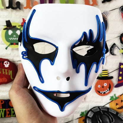 LED Leuchtende Halloween Maskerade Maske Brehn