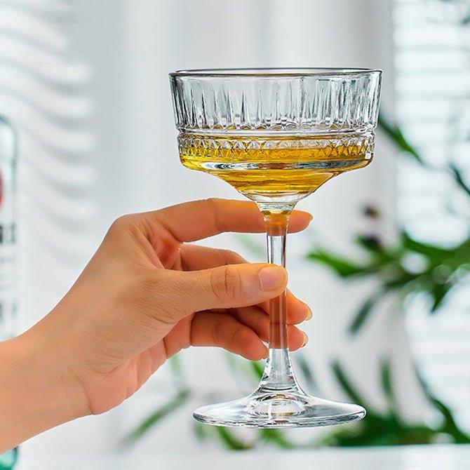 Gemusterte Martini Cocktailgläser | Brehn
