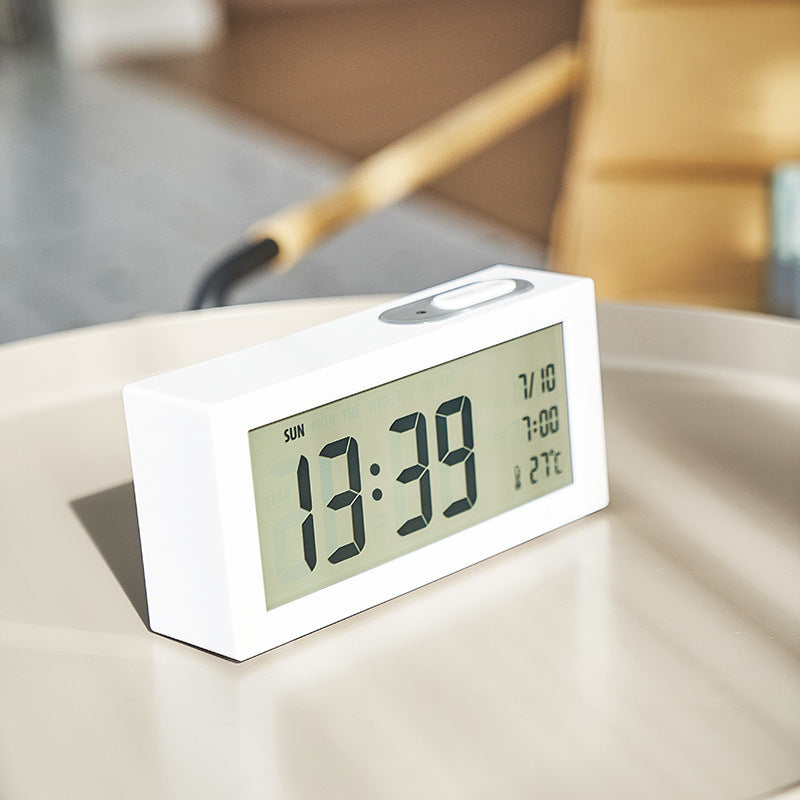 Digitaler Wecker mit Großem Kontrastierenden Led-Display und Temperaturanzeige Brehn