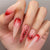 Ombre Stiletto Press-On Nagelset Brehn