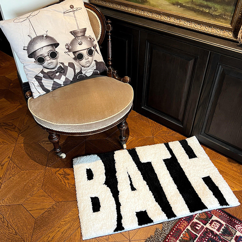 Texturiert Badmatte Brehn