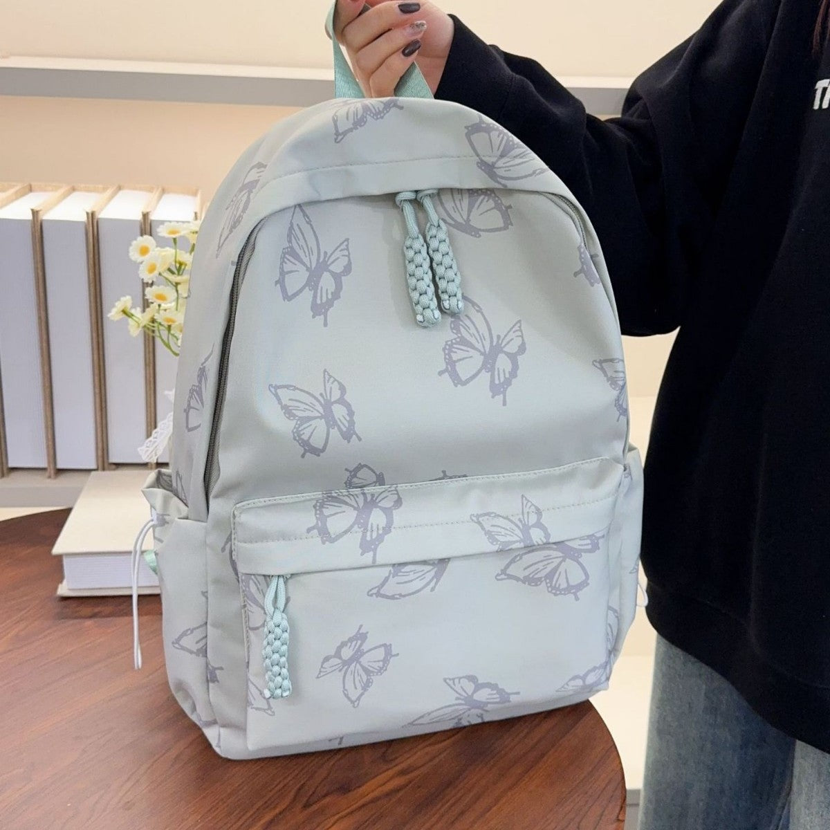 Rucksack mit Verspieltem Schmetterlingsdesign Brehn