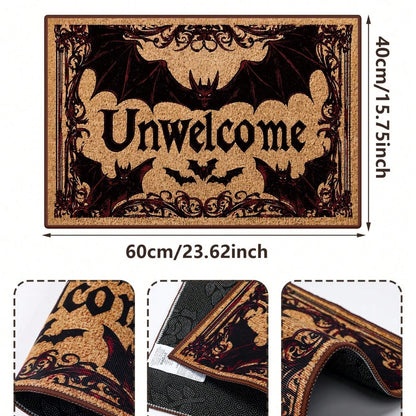 Blumenmuster Willkommensmatte Brehn