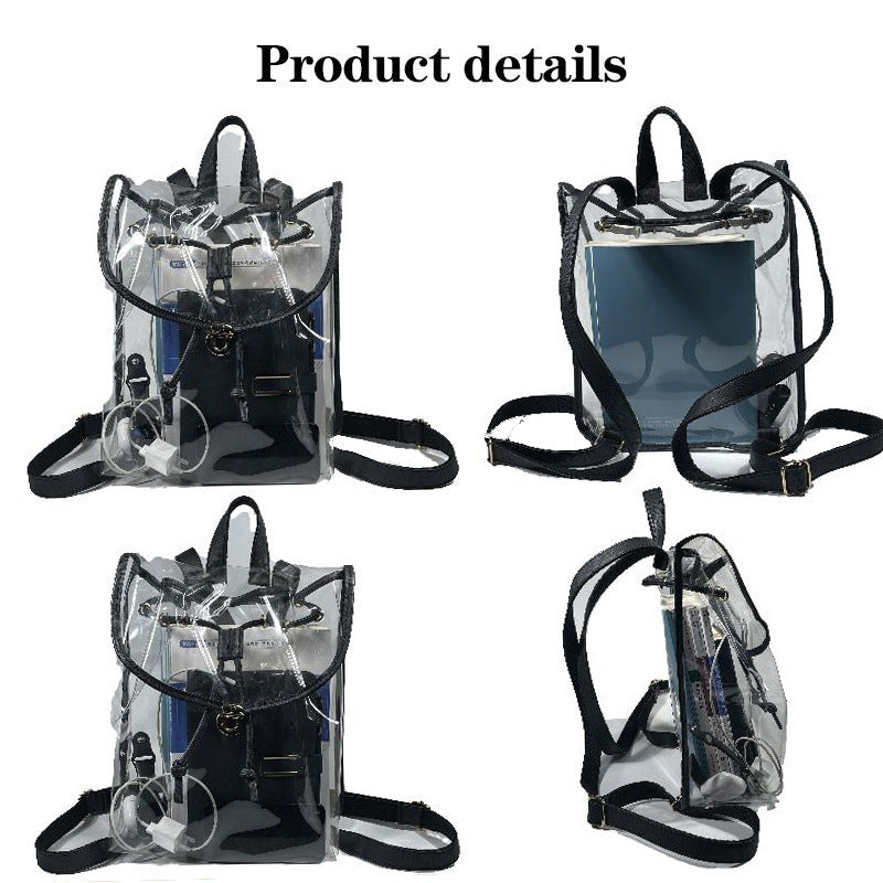 Transparenter Rucksack Brehn