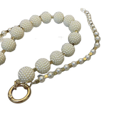 Eleganter Perlenbrillenhalter Brehn