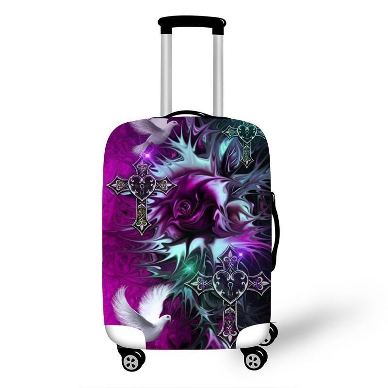 Damen Hartschalenreisekoffer mit floralem Design Brehn