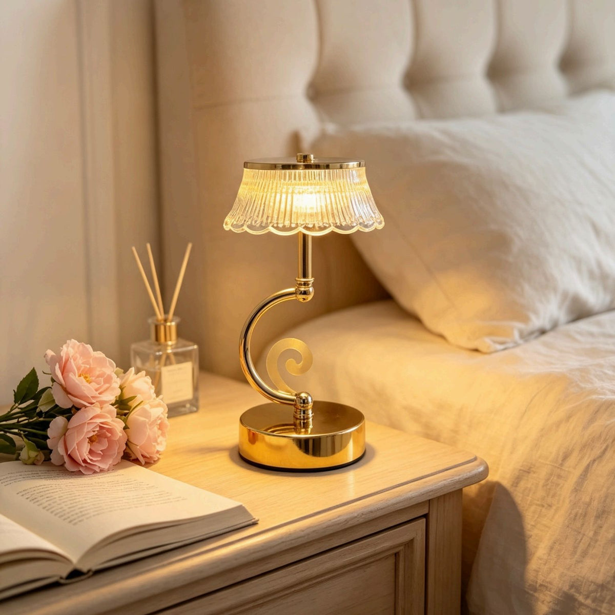 Elegante Tischlampe