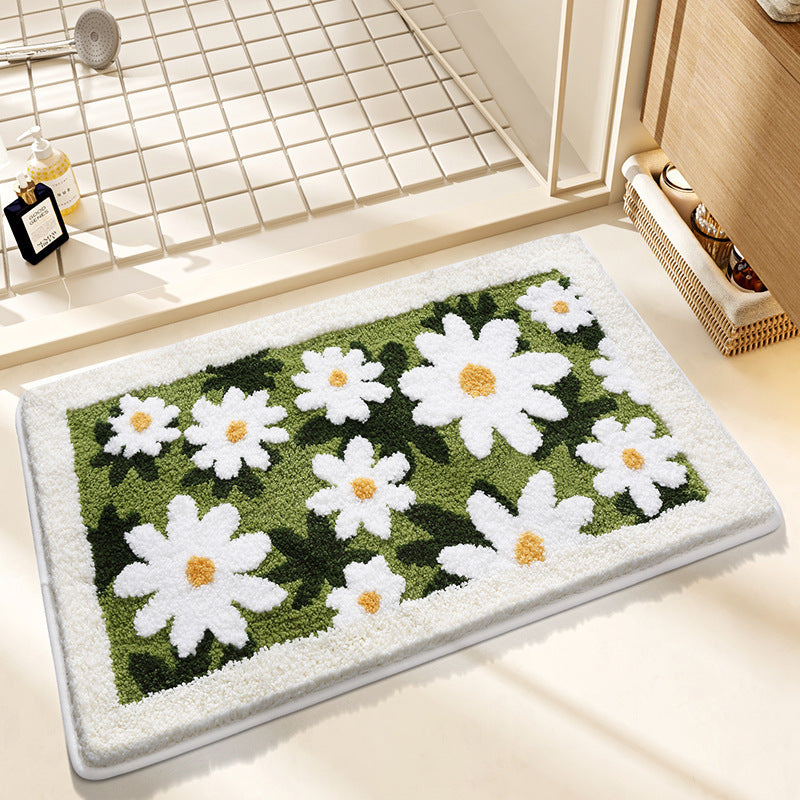 Floral Design Badteppich Brehn