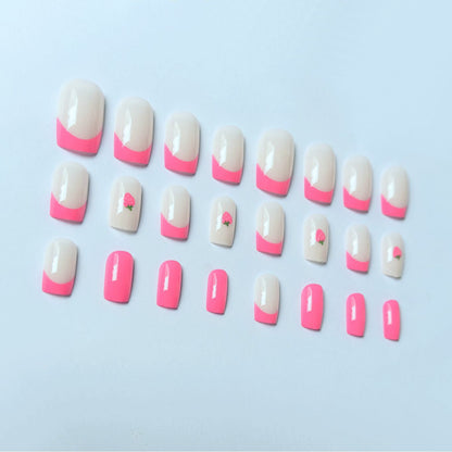 Stylische Acryl-Nagelkunst